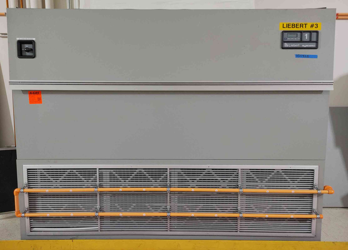 VH245A CRAC Upflow 20 Ton Liebert AC 480v (101416)(101416)