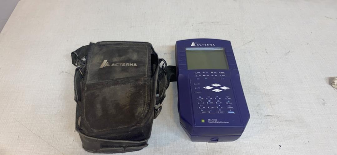 JDSU Acterna SDA-5000 Stealth Digital Analyzer w/ Case(S6LLST5898)