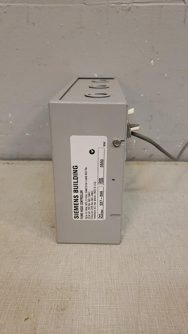 Siemens Building Fume Hood Controller 537-899(S6LLST9806)