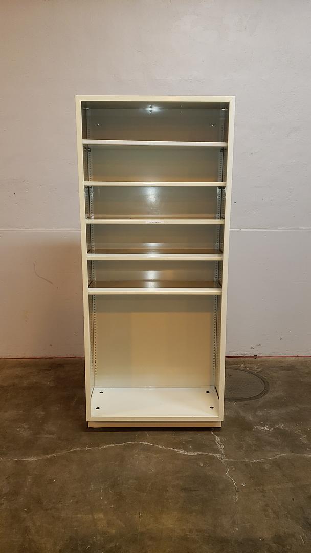 7' Tall White Metal Shelf(S6LLST11480)