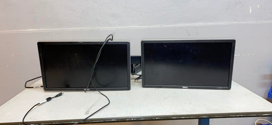 Dell Double Monitor Display Model 0J6HFT w/ Mount(S6LLST5605)