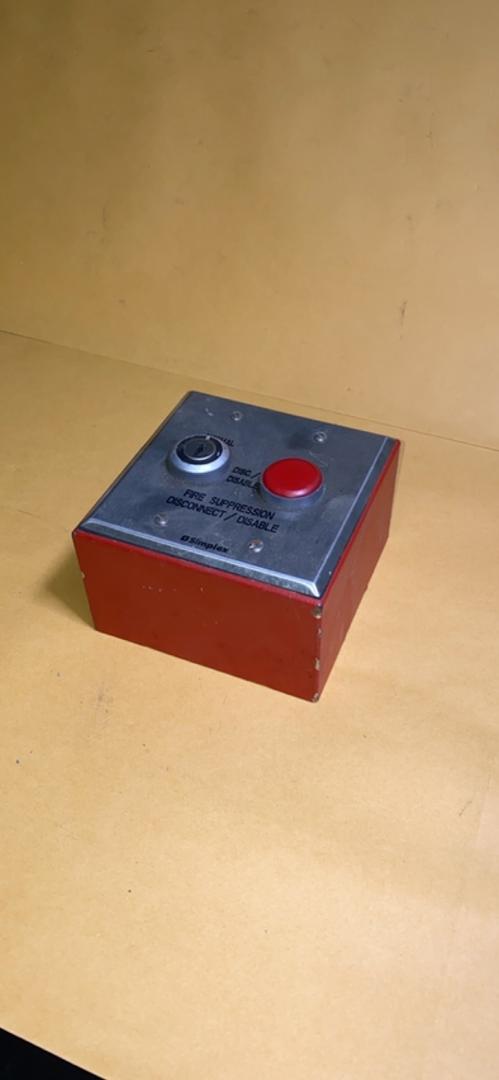 Simplex Fire Suppression Disconnect Button(S6LLST4577)