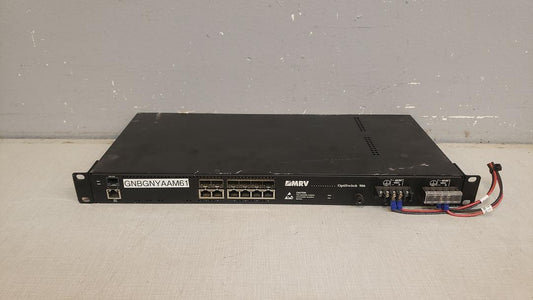 MRV OS906/AC-2 / 6 TRI-MODE 100FX/1000FX SFP OR RJ45 10/100/BASET PORTS(S6LLST11021)