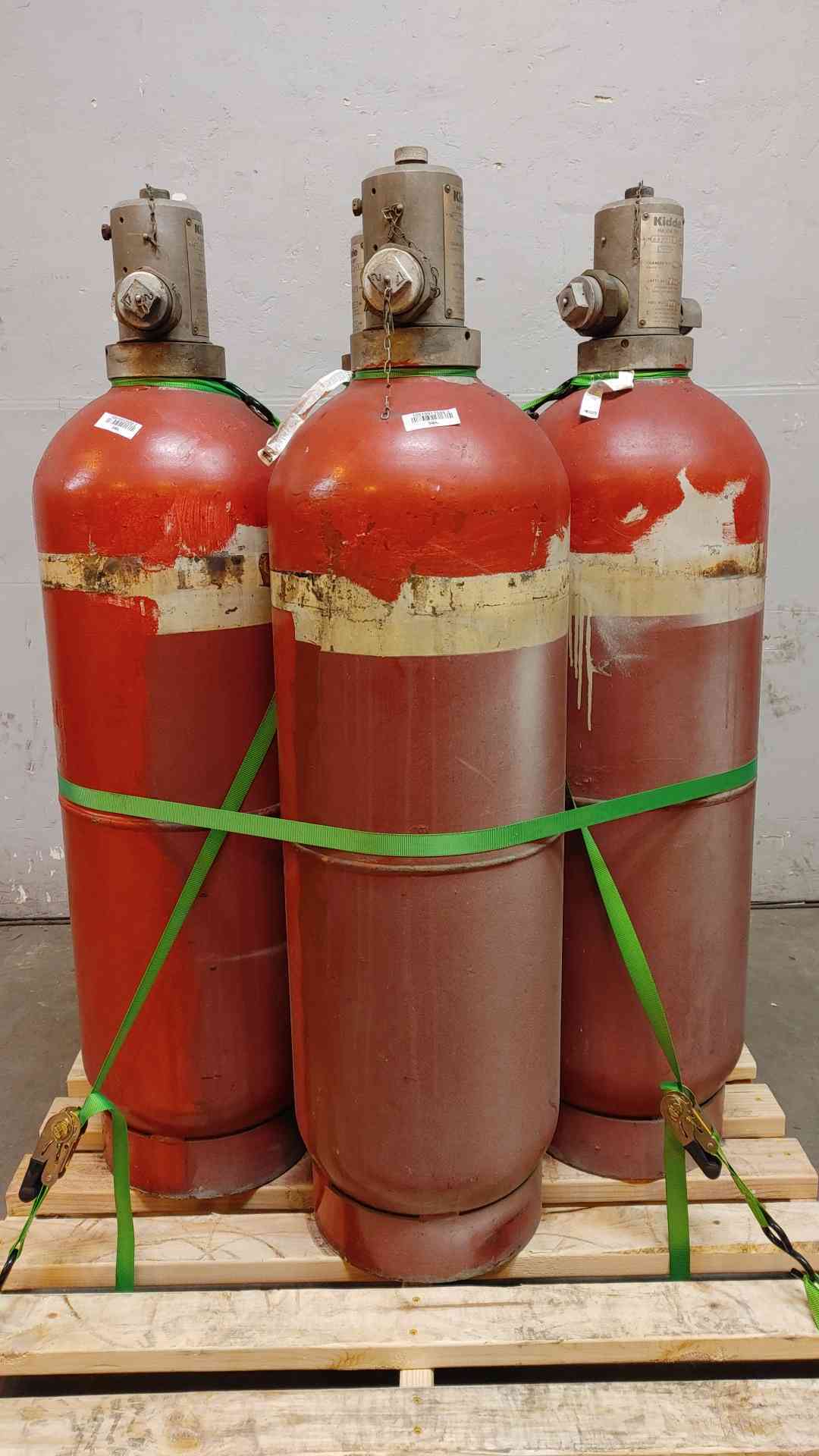 Kidde Halon 1301 Fire Suppression Cylinder 190 Lbs Agent