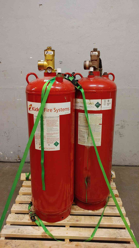 236 Lbs Kidde Clean Agent Fire Suppression Tank Cylinder FM-200