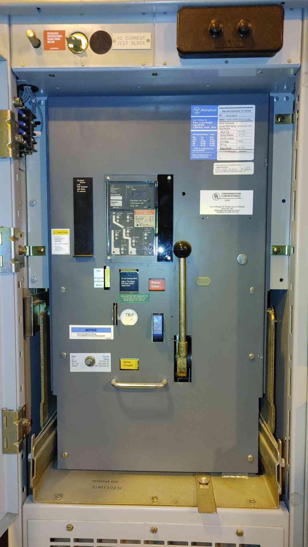 3200A / 4000A Westinghouse VCP DS Switchgear 6x 800/1600 Breakers 1x 3200 Main (103165)(103165)