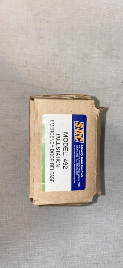 SDC Pull Station Emergency Door Release Model 492(S6LLST6973)