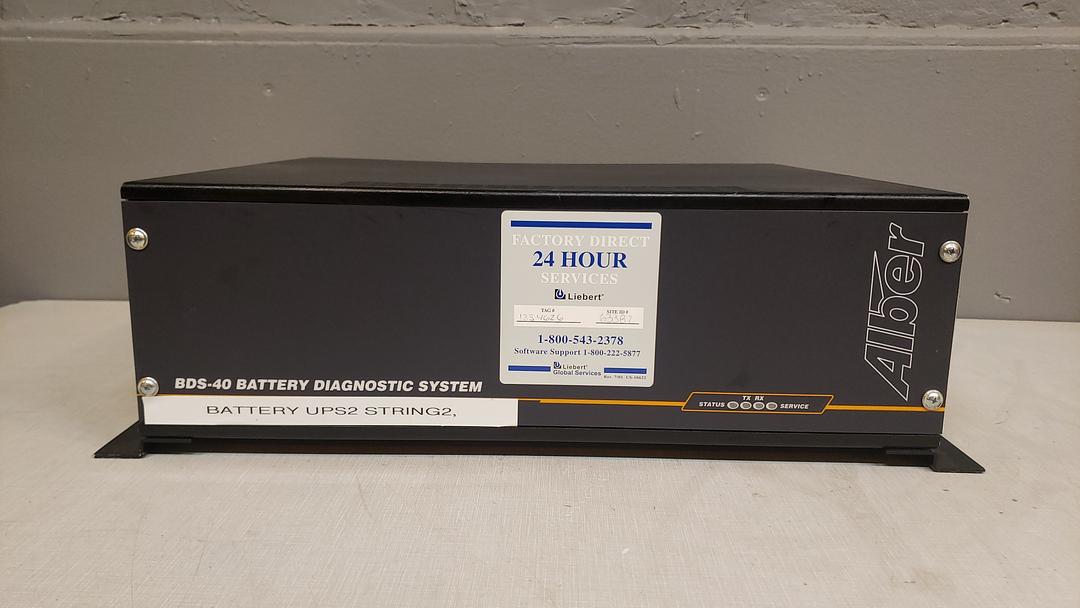 Alber BDS-40 Battery Diagnosis System 1001-751HCR6A(S6LLST11422)