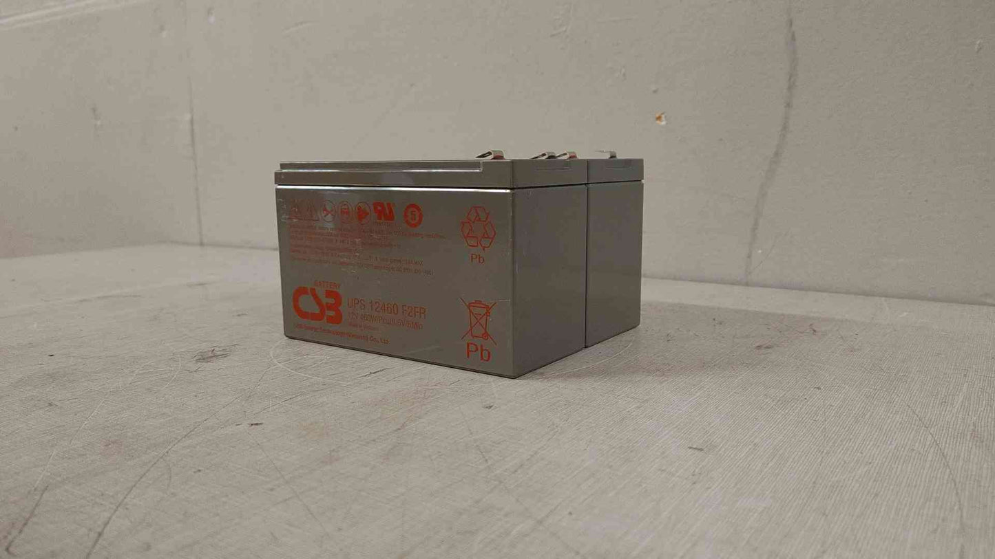 9AH CSB Nonspillable Lead Battery 12V 460W UPS 12460 F2FR