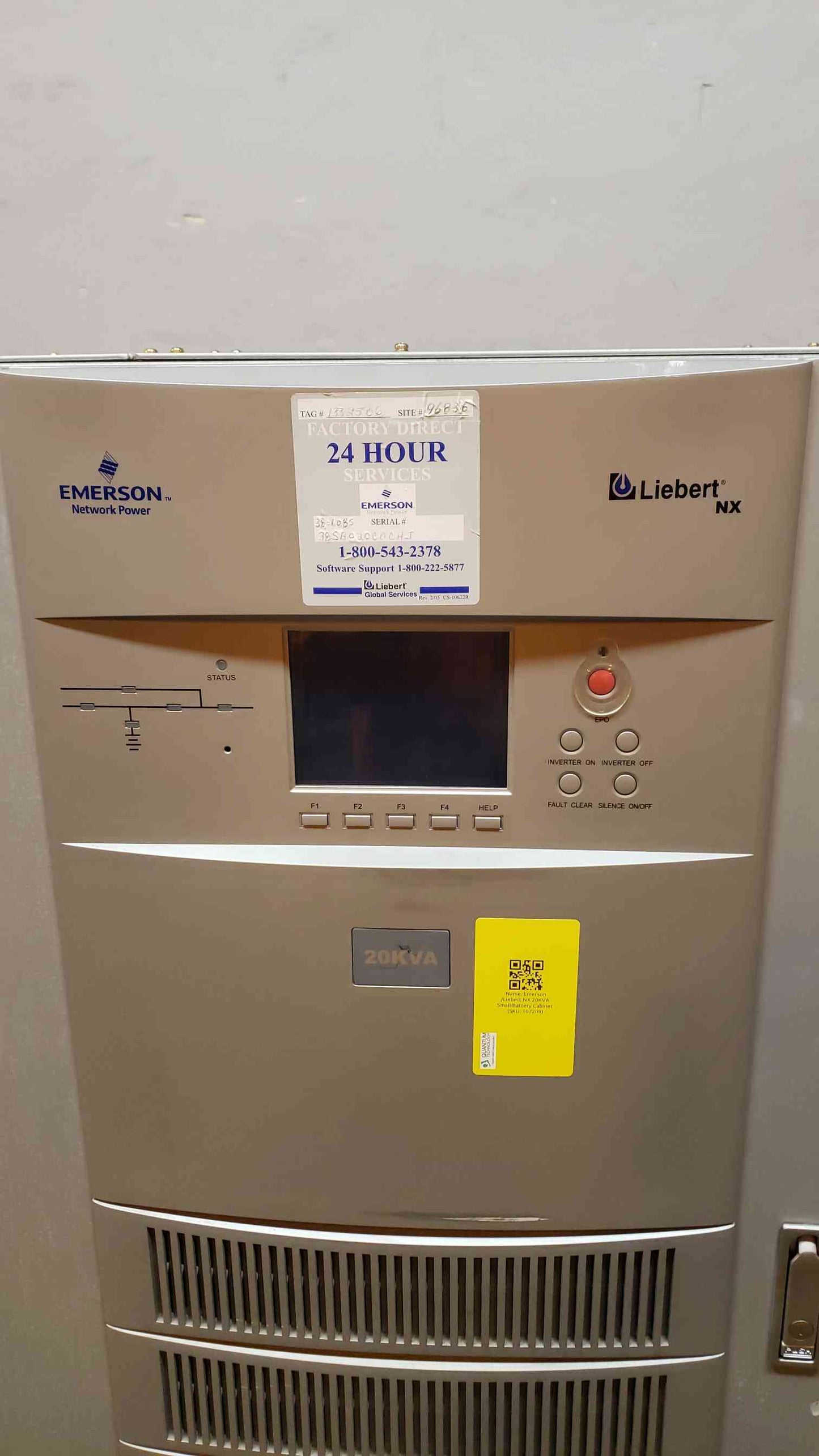 Liebert NX 20KVA UPS Only (SKU: 107209)