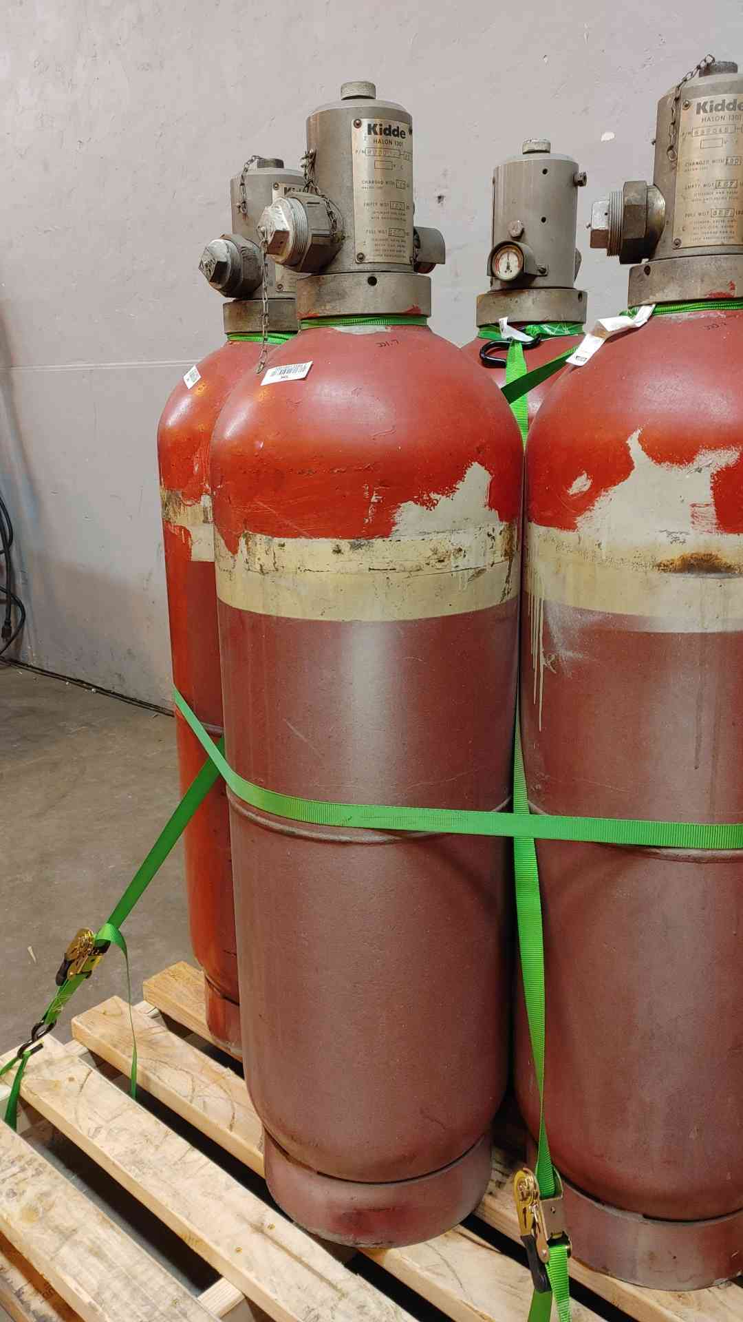 Kidde Halon 1301 Fire Suppression Cylinder 190 Lbs Agent