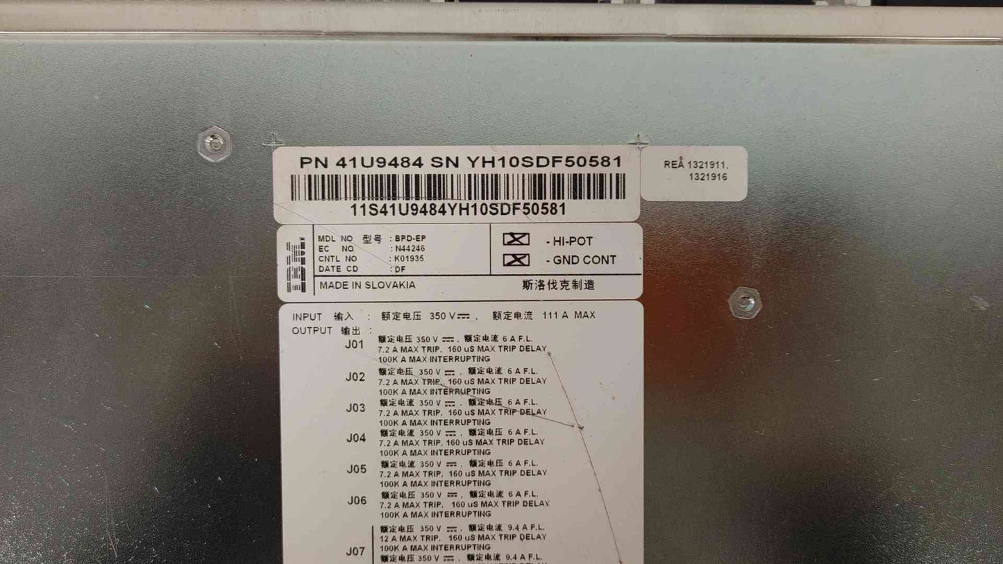 IBM Router Switch 350VAC 111A 41U9484(104865)