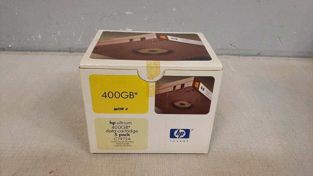 Lot of 29 Hp 400Gv Ultrium Tape Cartridge C7972A(S6LLST11204)