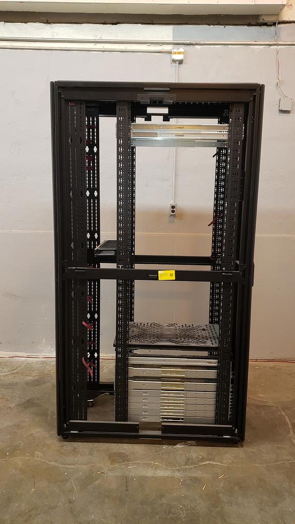 VERTIV Emerson Server Rack F8612 Doors / No Sides(S6LLST10757)