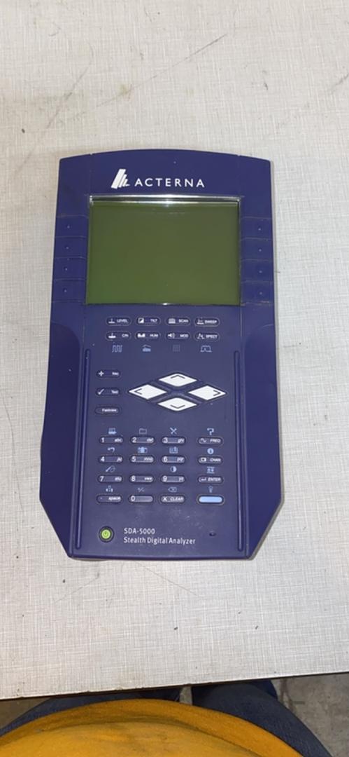 JDSU Acterna SDA-5000 Stealth Digital Analyzer w/ Case(S6LLST5898)