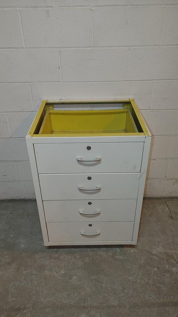 24" Kewaunee 4 Drawer Casework(S6LLST11849)