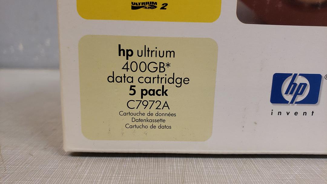 Lot of 29 Hp 400Gv Ultrium Tape Cartridge C7972A(S6LLST11204)