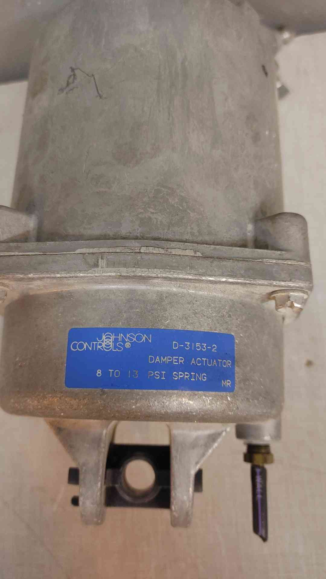 Johnson Controls Damper Actuator 8-13 PSI Spring D-3153-2(103688)