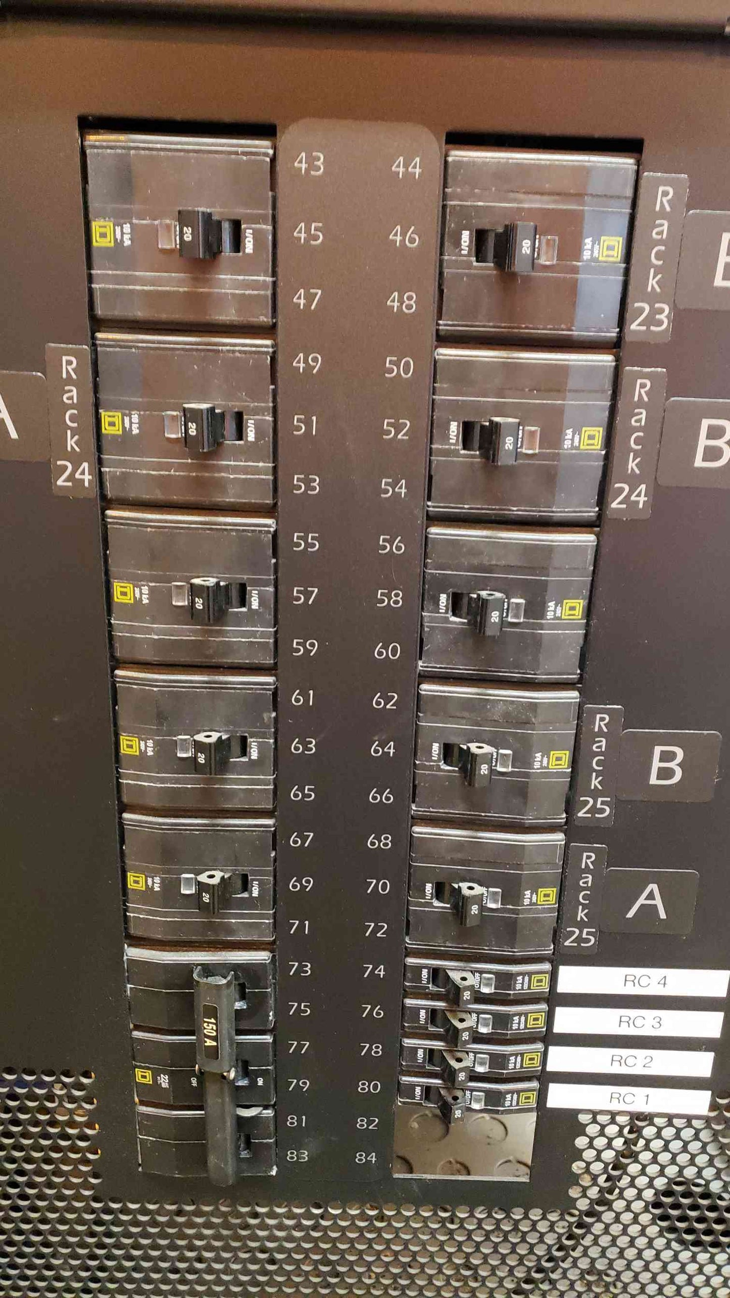 60KVA APC InfraStruxure PDU 480v x 208/120 OG-PD60G6FK1(104795)