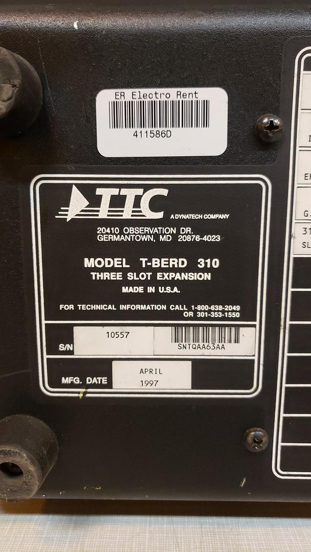 T-BERD 310 Communications Analyzer Three Slot Expansion(S6LLST7707)