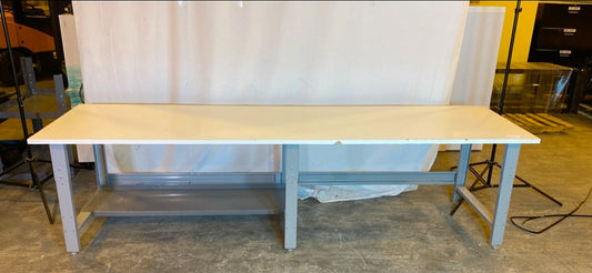 10' BENCHDEPOT Shipping Table 120x30x33 w/ leveling feet(S6LLST2106)