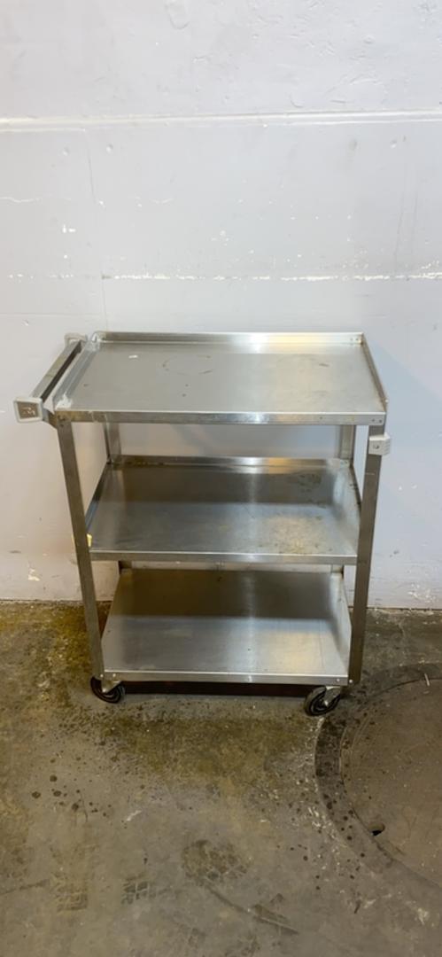 27x16x32" Stainless Steel Rolling Cart 3-Tiered(S6LLST7000)