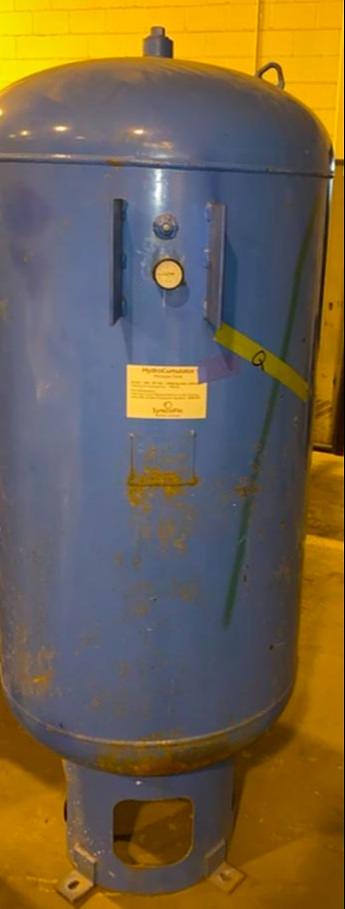 300 Gal Pressure Tank HydroCumulator SyncroFlo 180 30"dia 200PSIG(S6LLST3701)