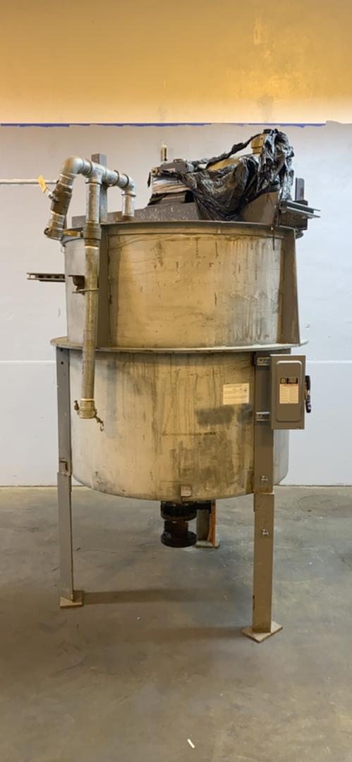 61x61x105 Slurry Tank with Agitator Mixing Vessel(S6LLST7823)