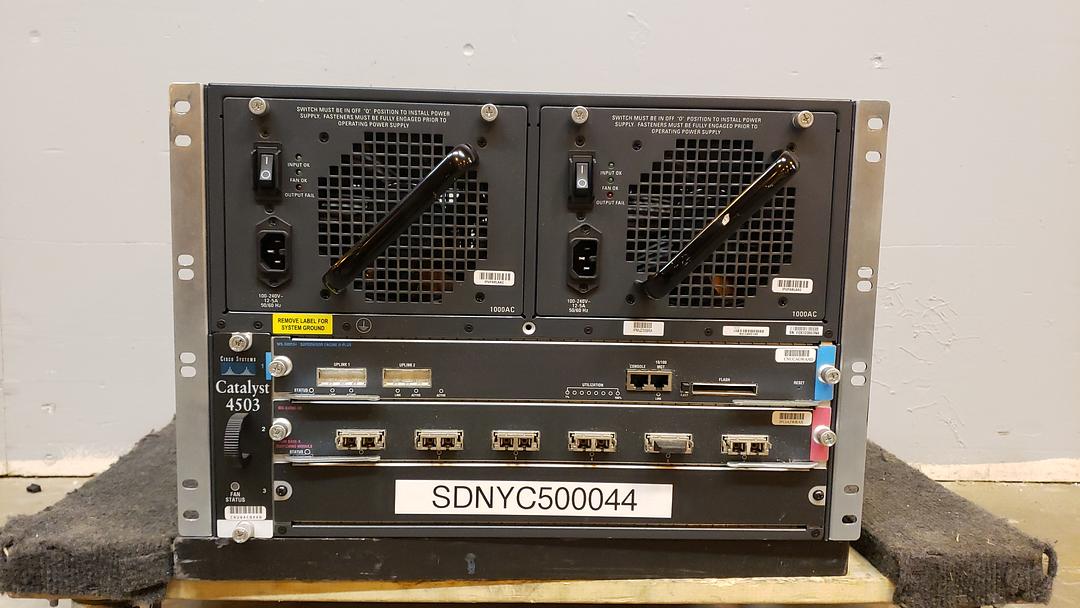 CISCO CATALYST 4503 4500 Series with Cards(S6LLST7994)