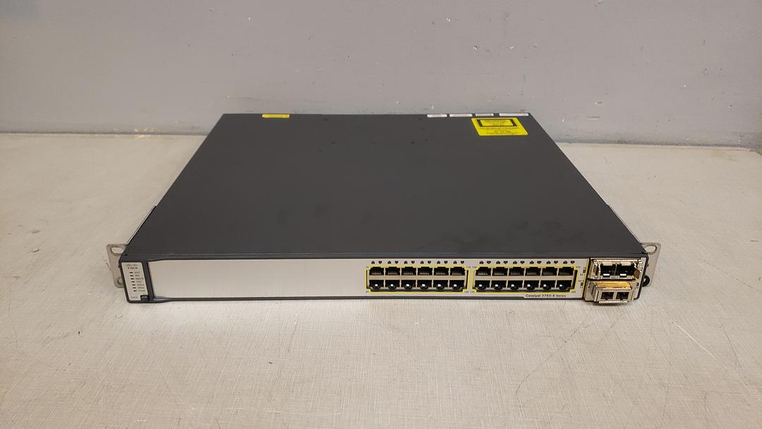 Cisco Network Switch WS-3750E-24TD [1 lot of 4](S6LLST9048)