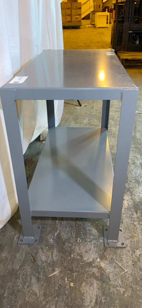 Uline 3'x19"x30" Metal Table / Stand 2-Tiered(S6LLST2076)