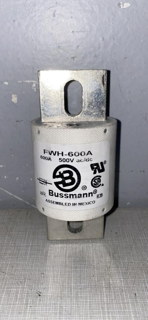 Lot of 6 Cooper Bussman 600A Fuse FWH-600A(S6LLST6950)