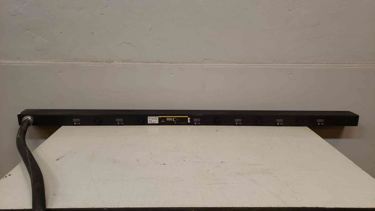 48 Amp Geist ZPBM068-156L30PS15 Power Current PDU 208-240V(100615)