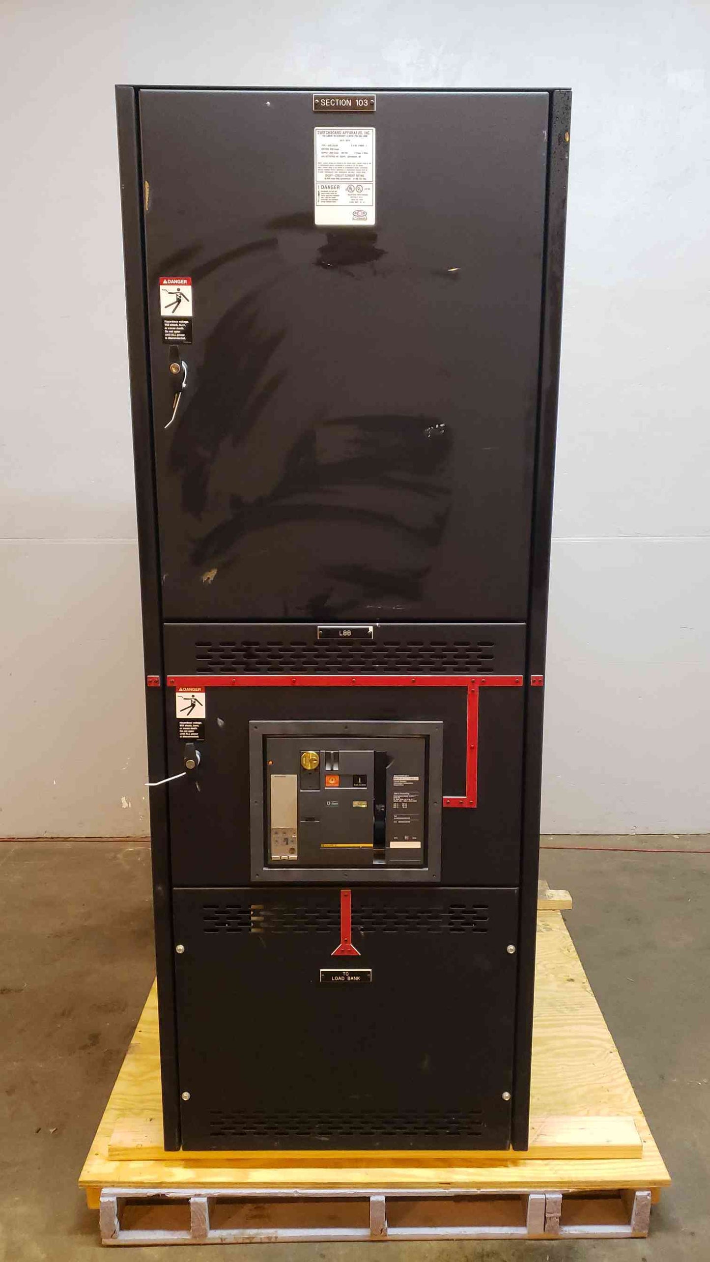 2500A Square D APC Switchgear Section Masterpact NW25H WL3GGB33A9CXBXXXXA(100661)