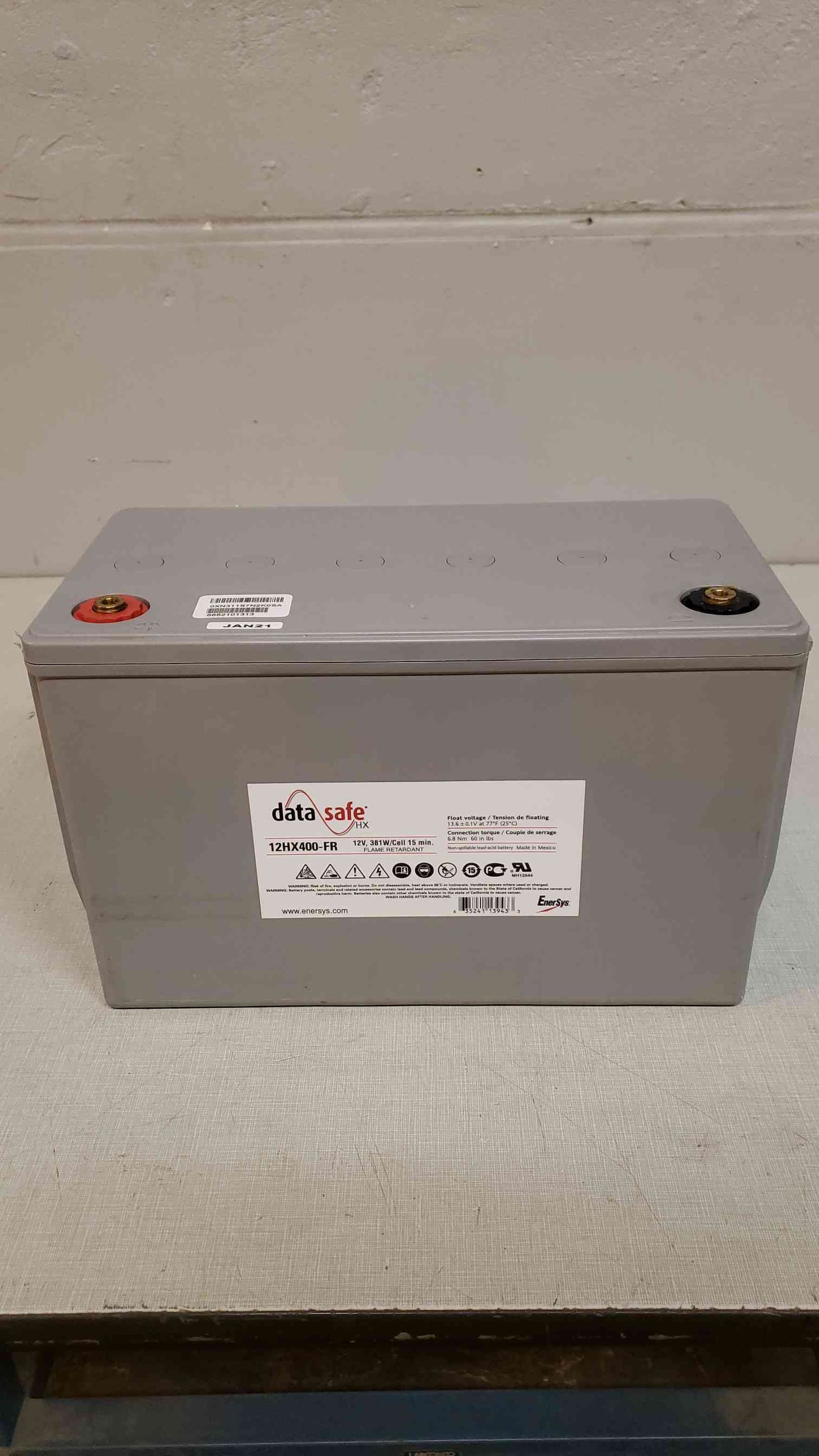 Data Safe 100A Lead Acid Battery 12HX400-FR 2021-19140