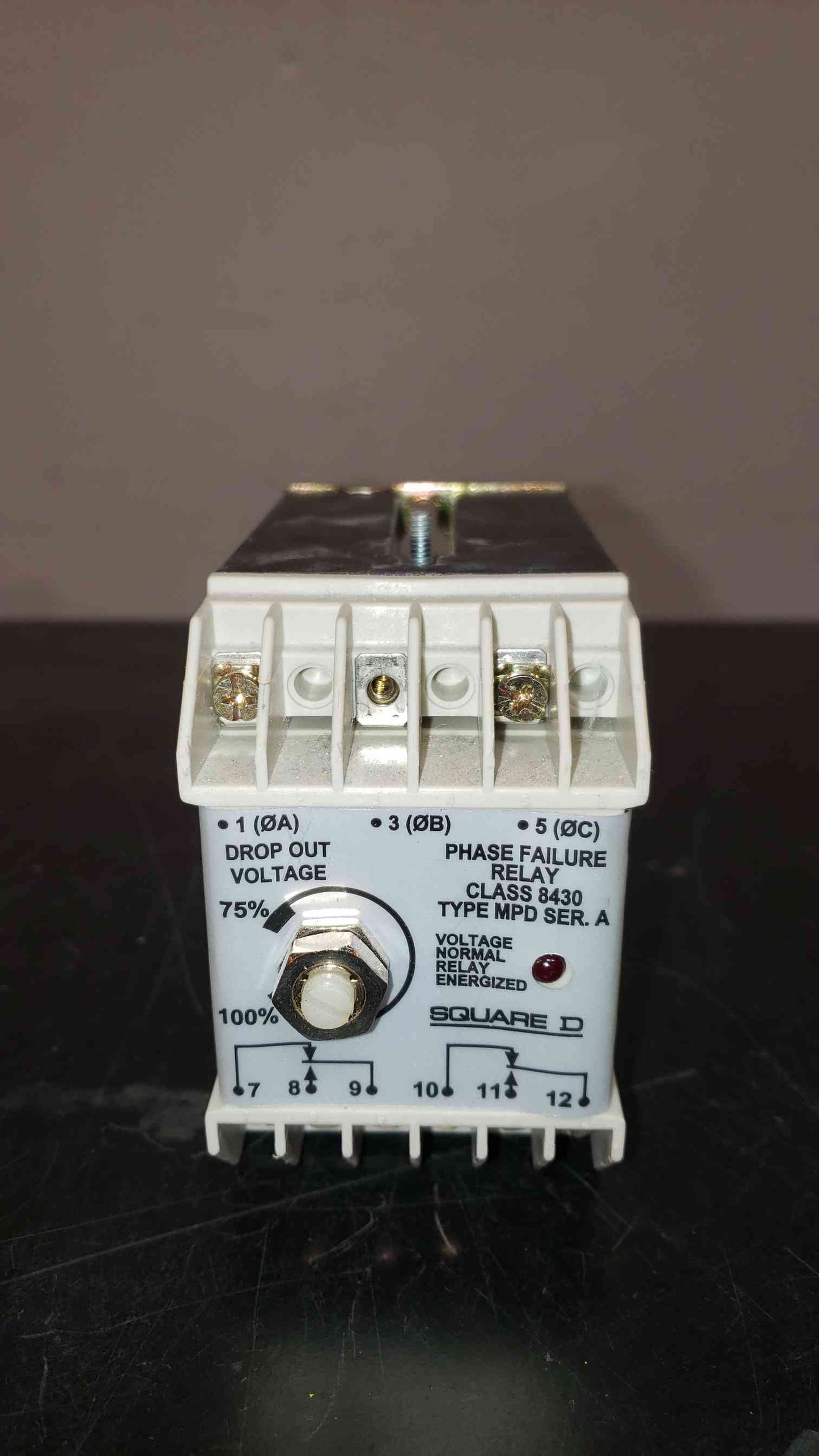 Square D Phase Failure Relay Class 8430 (SKU: 1451AA)(1451AA)