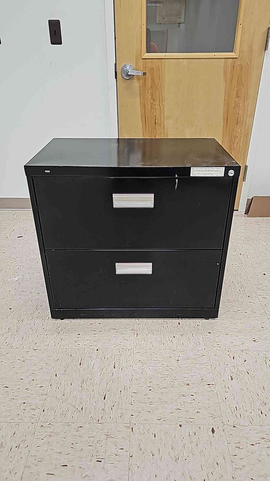 2'6" Hon Small File Cabinet Black(13452AA)