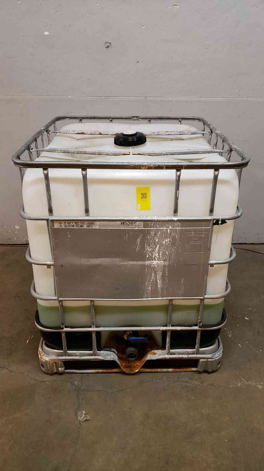 1/6 Filled Tote Glycol -34 Degrees Freeze Point Yellow (SKU: 3518AA)(3518AA)