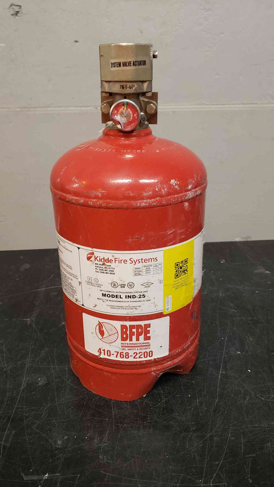 KIDDE IND-25 Fire Extinguisher IND-25 Charged w/ 25Lbs Dry Agent (SKU: 2084AA)(2084AA)