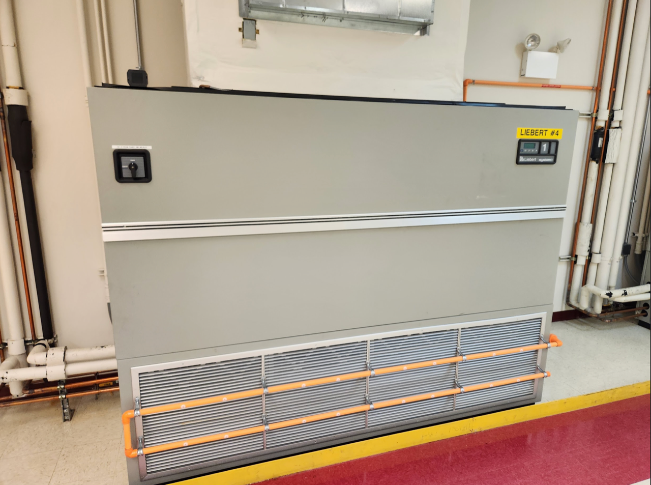 VH245A CRAC Upflow 20 Ton Liebert AC 480v (101416)(101416)