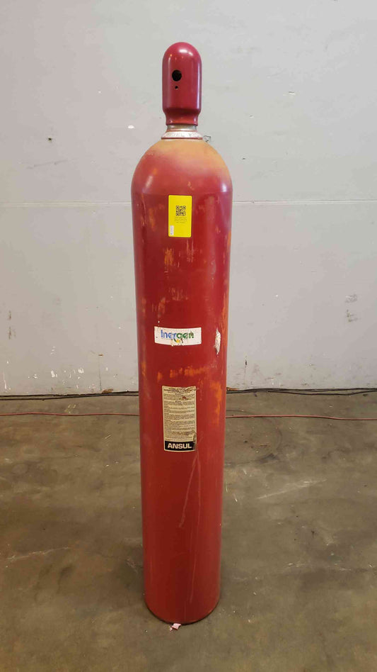 435 Cu Ft Ansul Inergen Carbon Dioxide Charged Tanks Fire Extinguishing System (SKU: 4107AA)(4107AA)