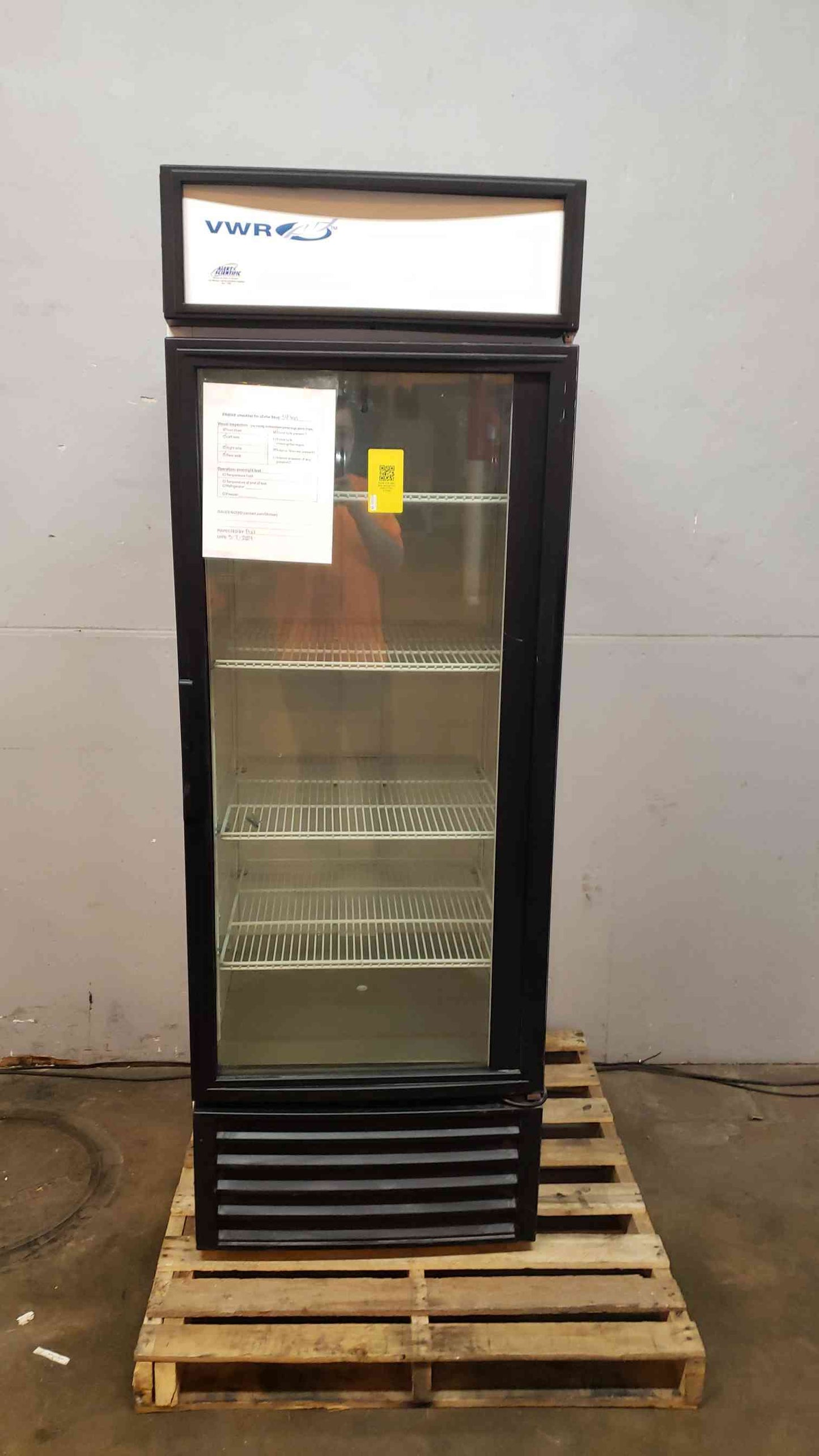 VWR Glass Door Refrigerator GDM-25 (SKU: 3129AA)(3129AA)