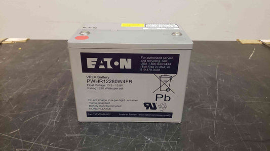 75 AH Eaton VRLA Lead Acid Battery PWHR12280W4FR 2019(103348)