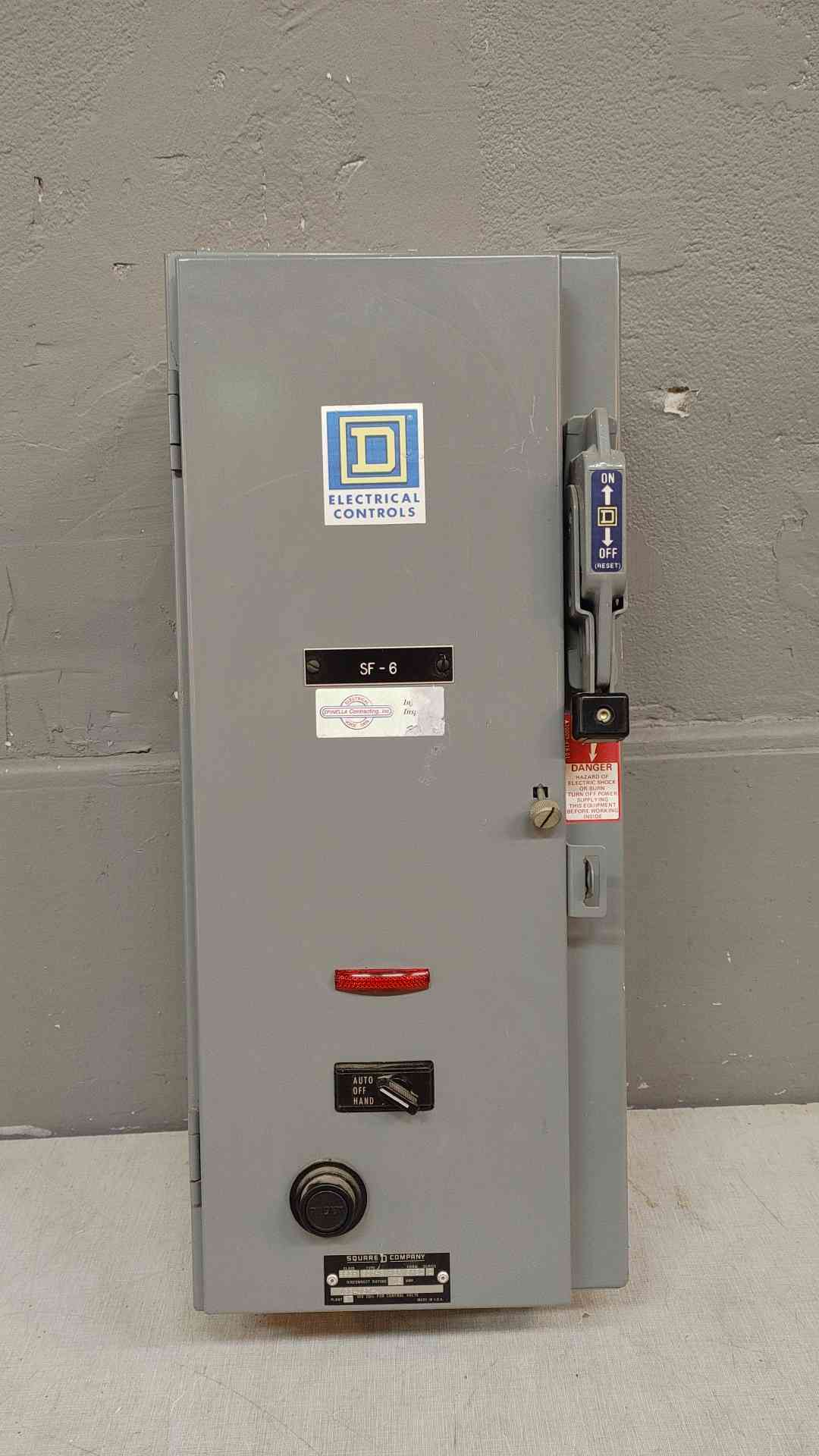 Square D Starter NEMA Size 1 Circuit Breaker 15A 1334067A(103401)