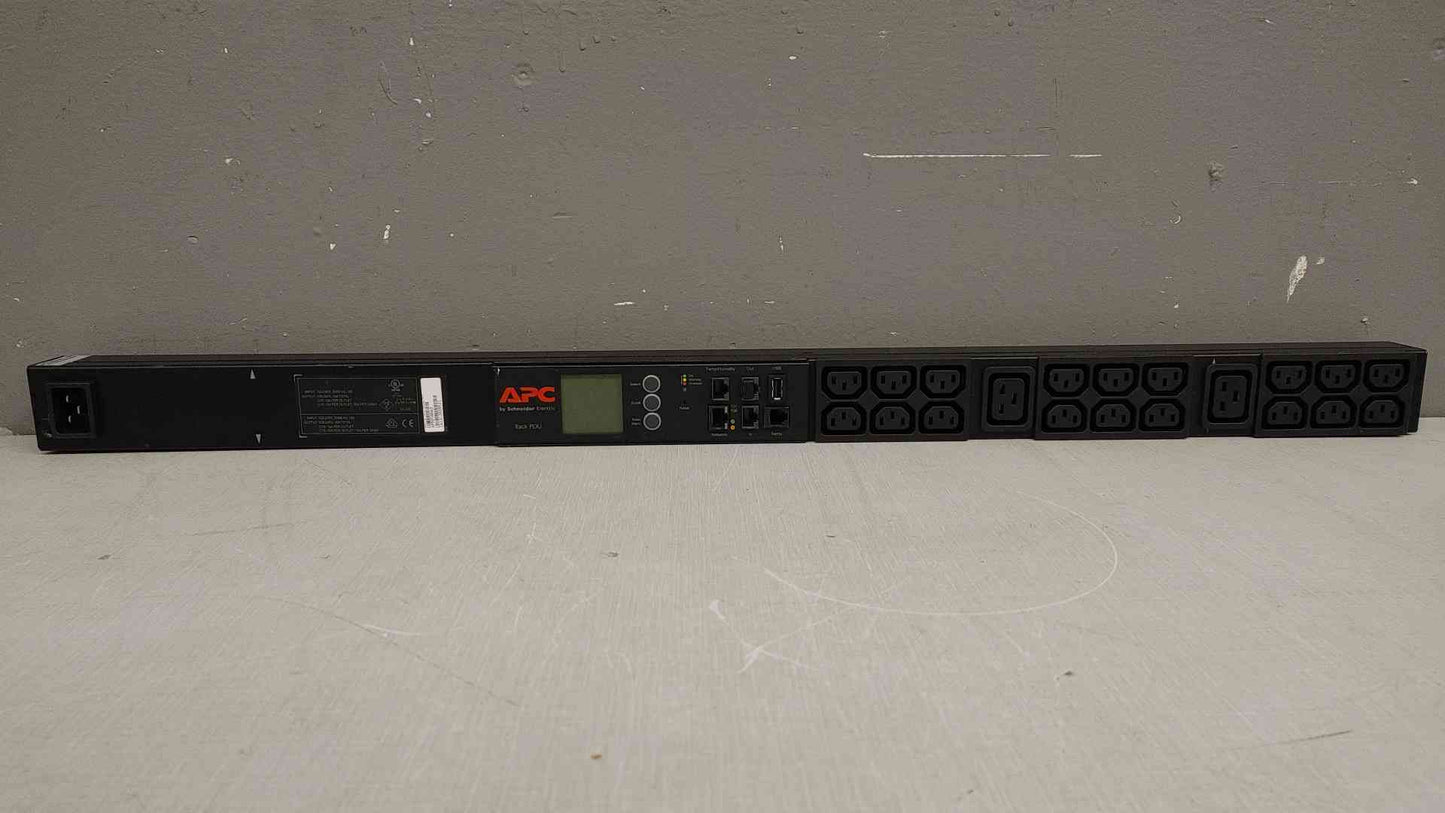 APC AP8858NA3 Rack PDU 2G, Metered, ZeroU, 20A, 208V(103479)