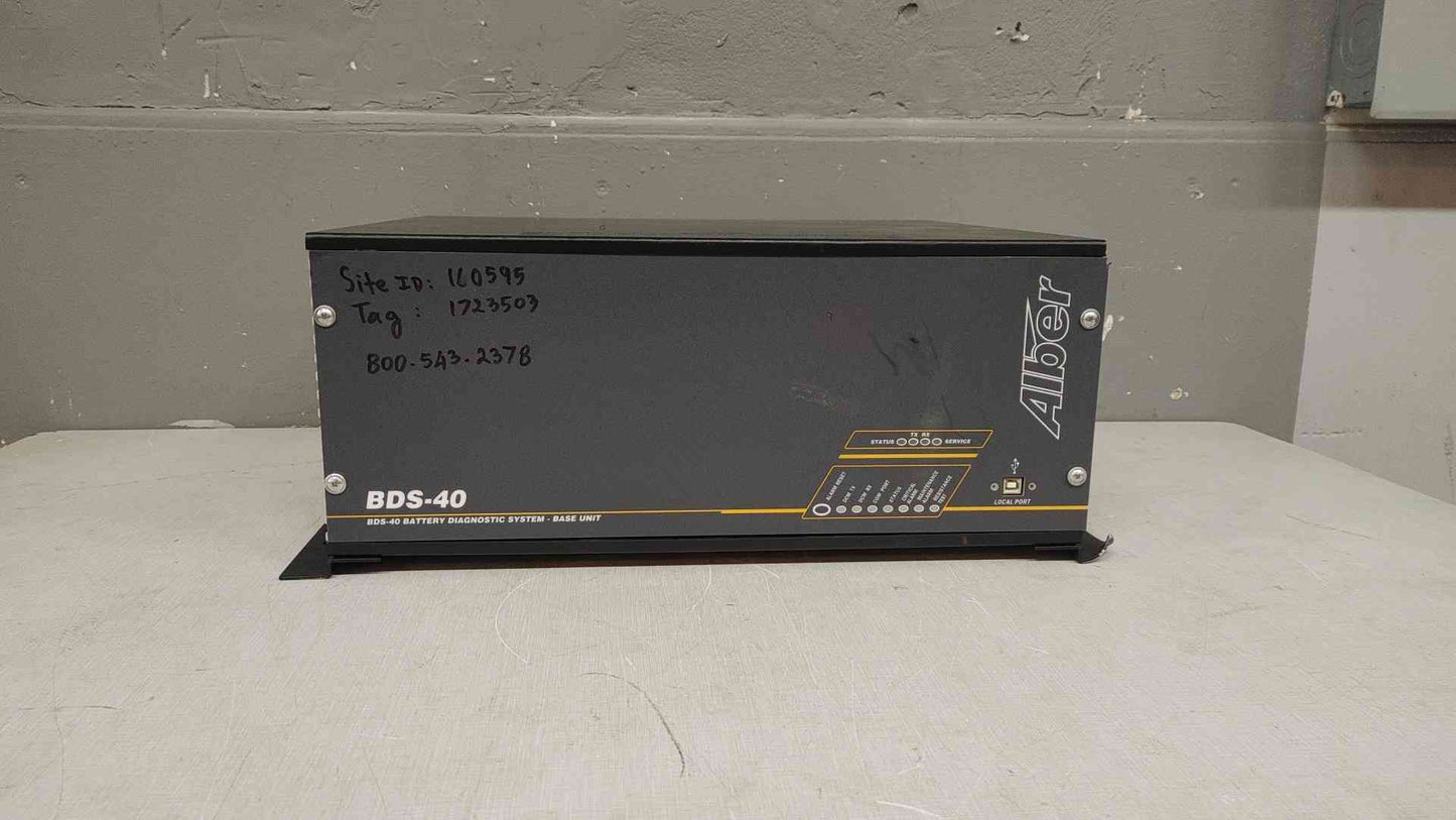 Albert BDS-40 Battery Diagnostic System 1003750A-CRAB61 Base Unit(103846)