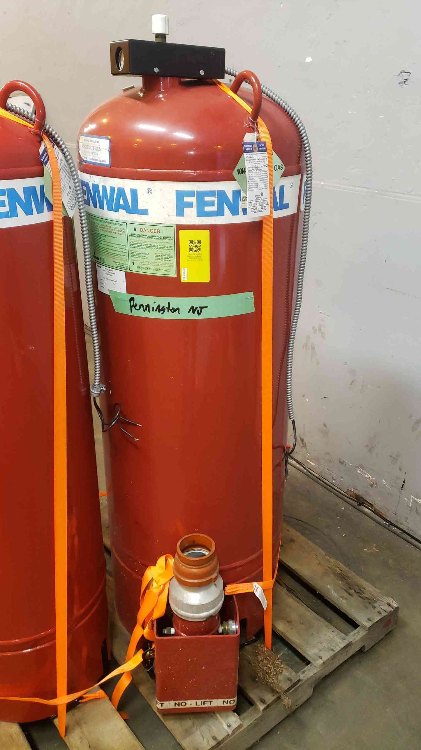 Fenwal Fire Suppression System 400 LBS FM-200 Agent(103931)