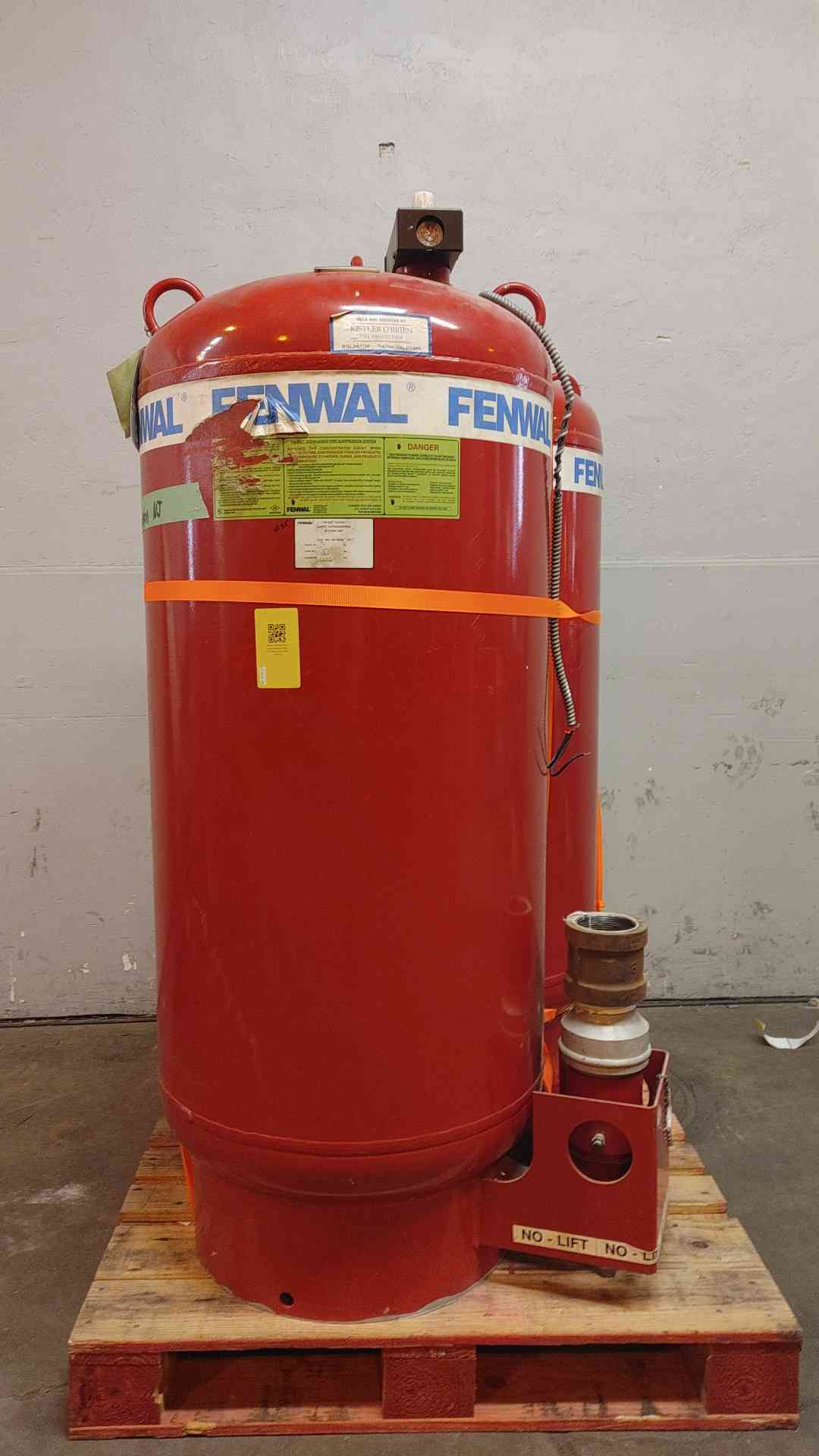 Fenwal Fire Suppression 621lb FM-200 Agent(103951)