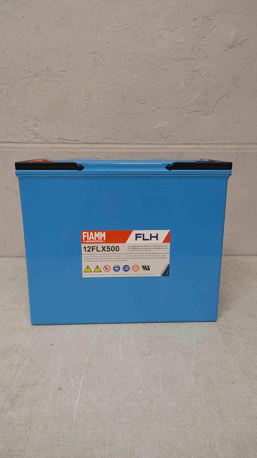 Fiamm 12V Lead Acid Battery 500W/Cell 12FLX500 135AH Amps-19140