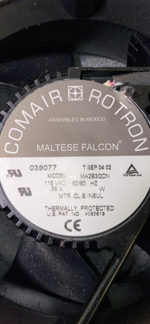 Comair Rotron Fan 039077 Maltese Falcon(S6LLST4878)